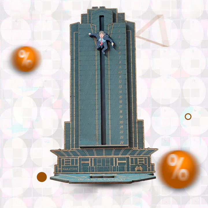 Die Hard adventskalender i tre, Hans Gruber nedtelling; populær julegave for filmfans.