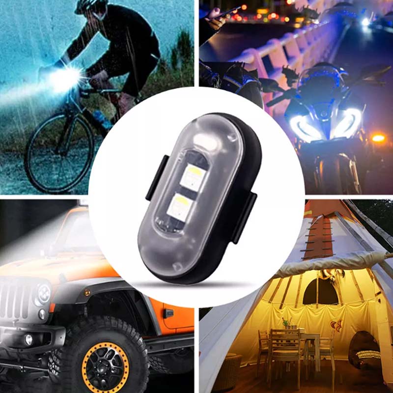 Biltilbehør: Fargerike LED-lys for dashbord eller kupe. Skap personlig stemning med disse kjøretøylysene.