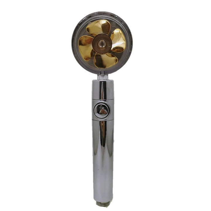 Vannbesparende 360° Turbo Dusjhode gir kraftig stråle. Perfekt for et moderne og effektivt baderom.