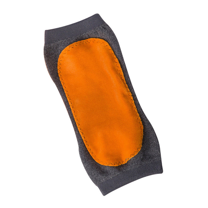 Høytytende strikkede knebeskyttere, blanding av polyester og kasjmir for langvarig vinterkomfort.