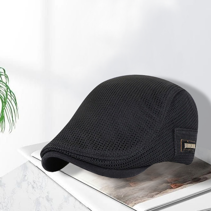 Moderne herre mesh caps, stilig tilbehør for sommerens utendørsaktiviteter.