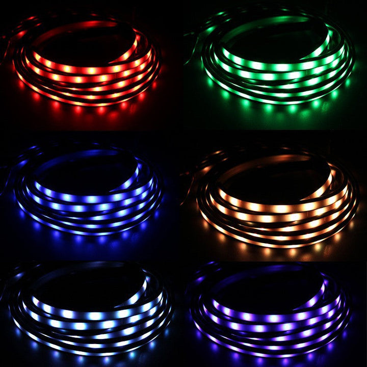 UnderGlow LED-system, forvandle bilen med imponerende musikkstyrt underglow.