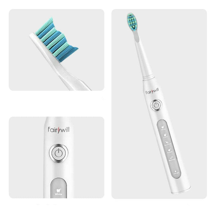 Moderne oppladbar sonic tannbørste for effektiv hygiene. Sikrer grundig tannpleie og optimal munnhelse.