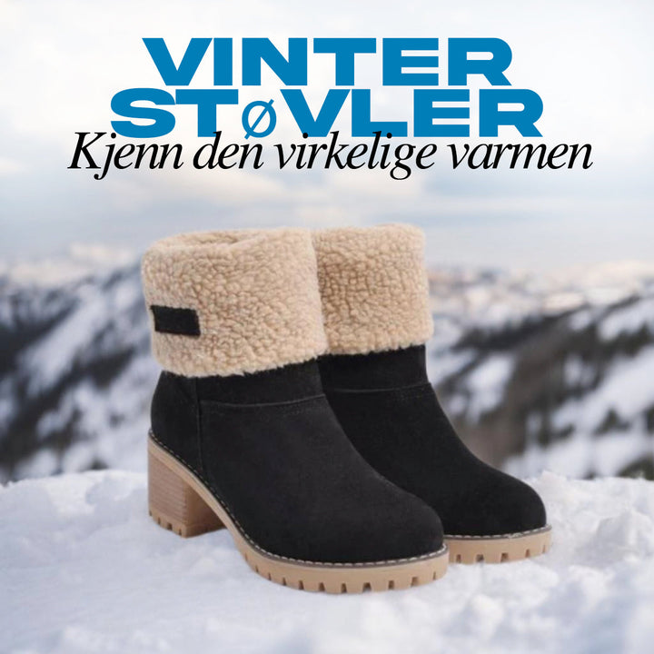 Allsidige dame snøstøvler, med mykt fôr, varme, komfortable og vanntette.