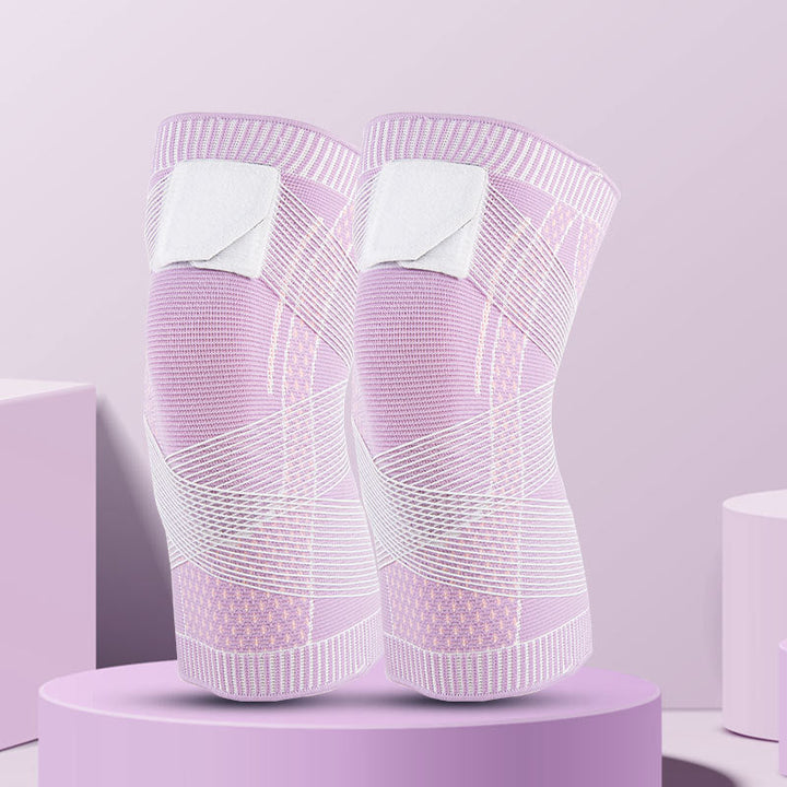 Unisex strikkede knebeskyttere for optimal kneestøtte og komfort under sport og trening.