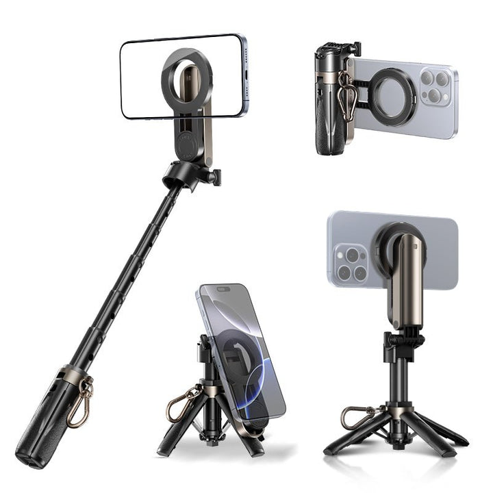 Universell selfiestang og stativ som passer de fleste smarttelefoner, for allsidig fotoutstyr.