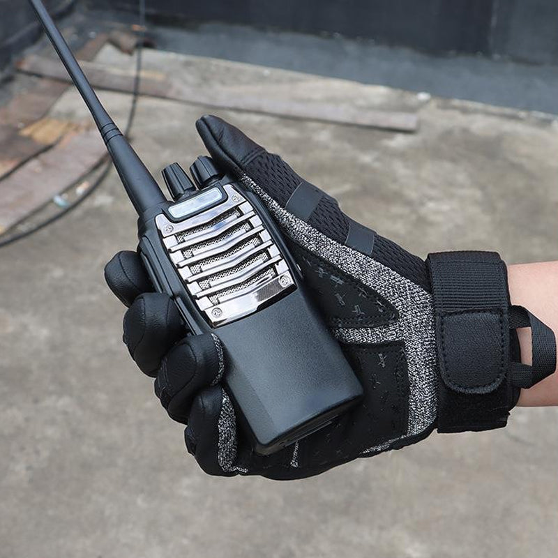 Unisex sikkerhetshansker, kuttbestandig nylon, egnet for motorsykkel, sykkel og eventyr.