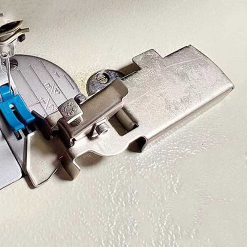 Justerbar magnetisk sømguide for symaskin. Essensielt syverktøy for presis søm, quilting og hjemmesying.
