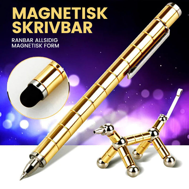 Magnetisk metallpenn, perfekt fidget for stressmestring og økt kreativitet.