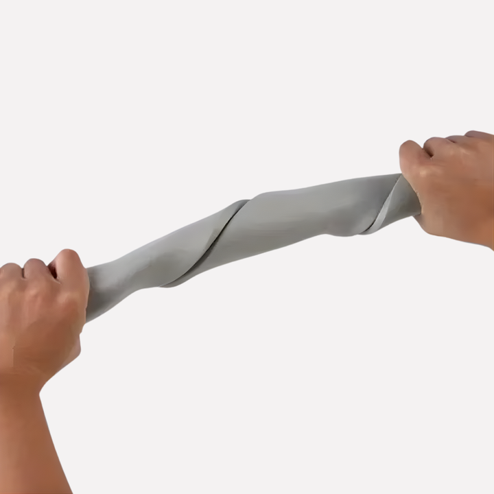 Grå/svart selvklebende 3D listvegg trim, perfekt for moderne interiør og rask veggdekor.