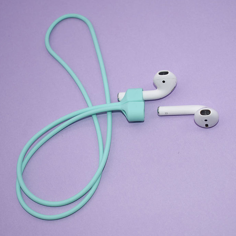 Slitesterk silikon nakkestropp til Airpods. Magnetisk lukking for sikker oppbevaring.