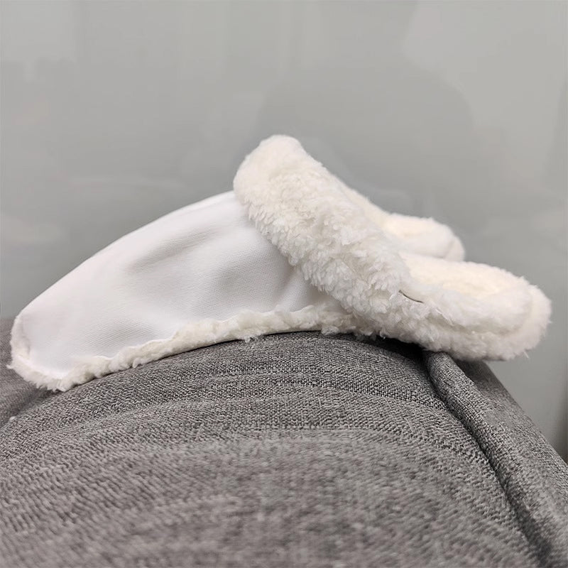 Tykke vintersokker med fleecefôr for clogs og tøfler; supermyk komfort.
