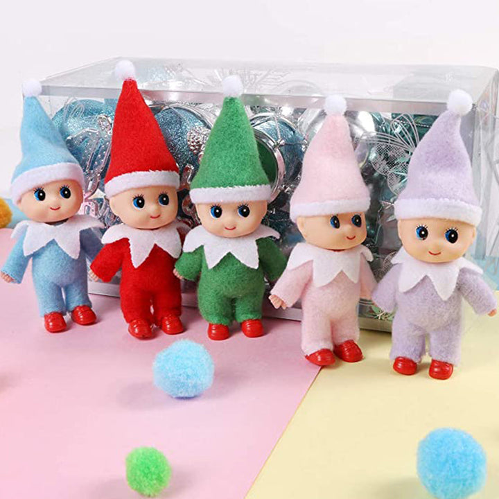 Magisk julebaby alvedukke, flott julegave og pyntefigur for barnerommet.
