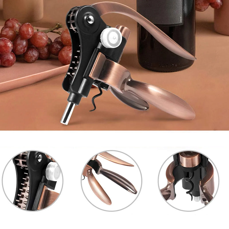 Unik kaninhode korketrekker. Ergonomisk vinåpner for alle typer vinflasker.
