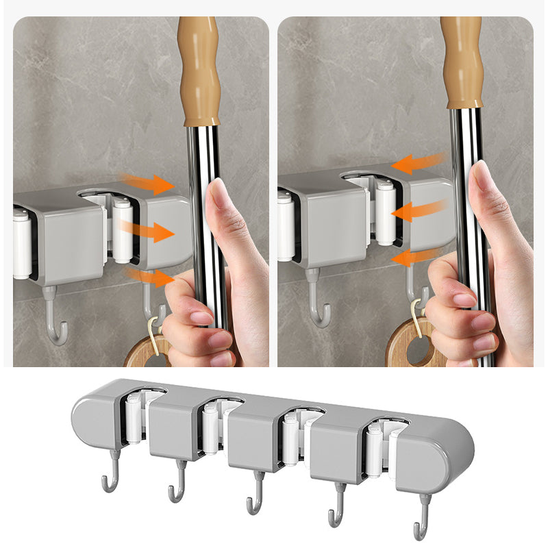 Robust moppholder som holder moppen tørr og hygienisk. Perfekt for ryddig organisering i ethvert hjem.