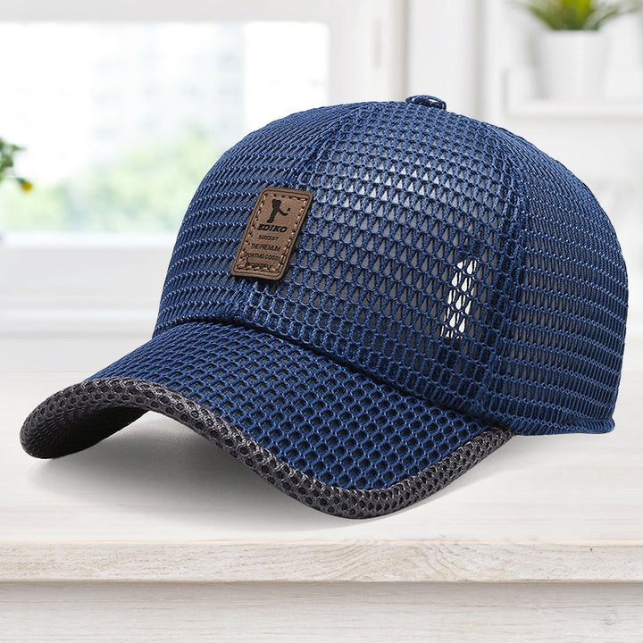 Justerbar unisex baseballcaps med pustende mesh for optimal komfort. Hurtigtørkende og lett sommercaps.