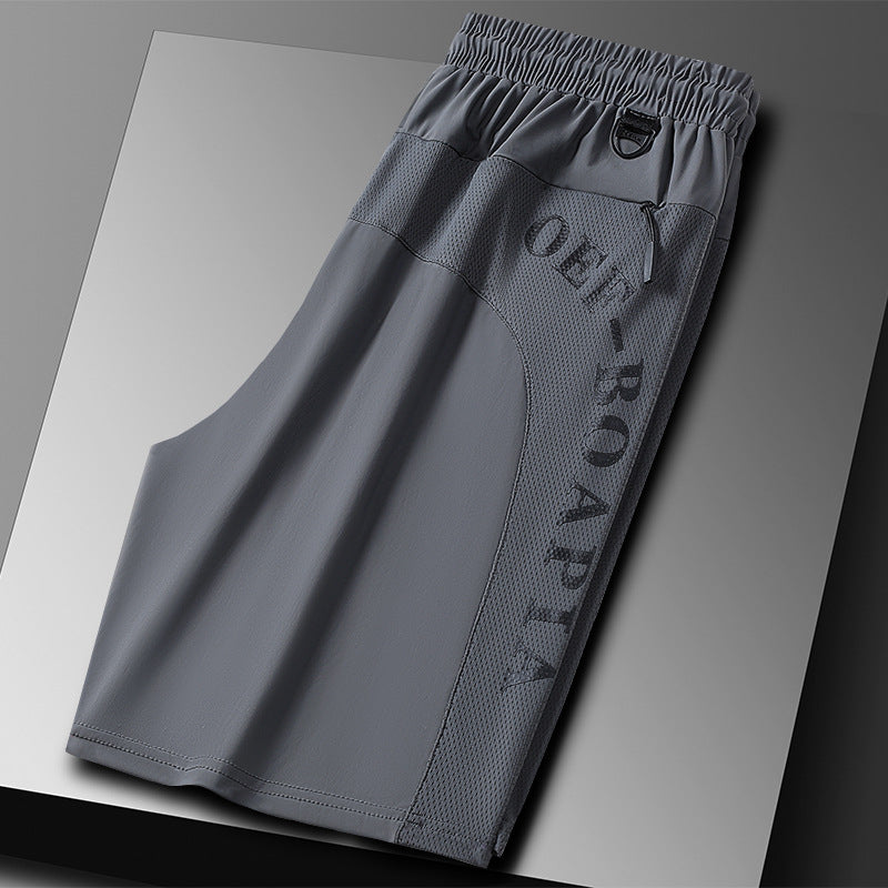 Fritidsshorts for menn, elastisk og komfortabel, perfekt for sommer og avslappede dager.