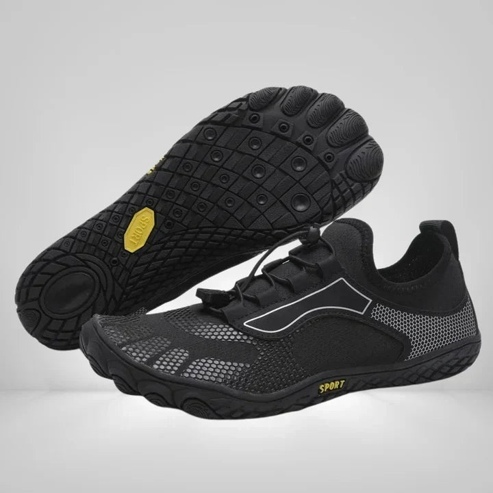Allsidige unisex sportssko for svømming, strand og tur. Pustende, komfortable barfotsko med sklisikker funksjon.