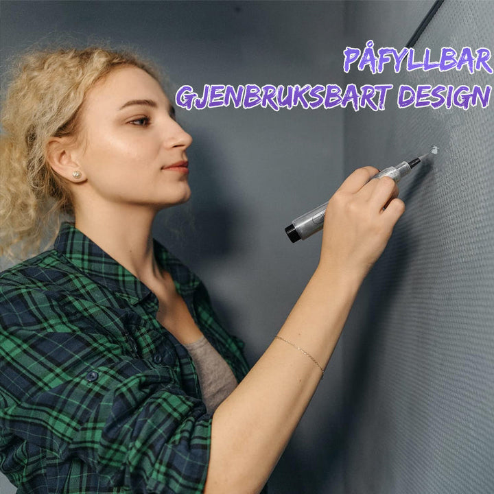Malerpensel-alternativ: Kontrollerbar malingspenn for detaljert veggreparasjon og touch-ups. Enkel i bruk.