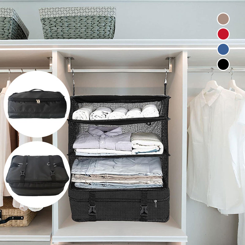 Smart reiseorganisator i nylon, holder kofferten ryddig og stressfri. Ideell for reiser.
