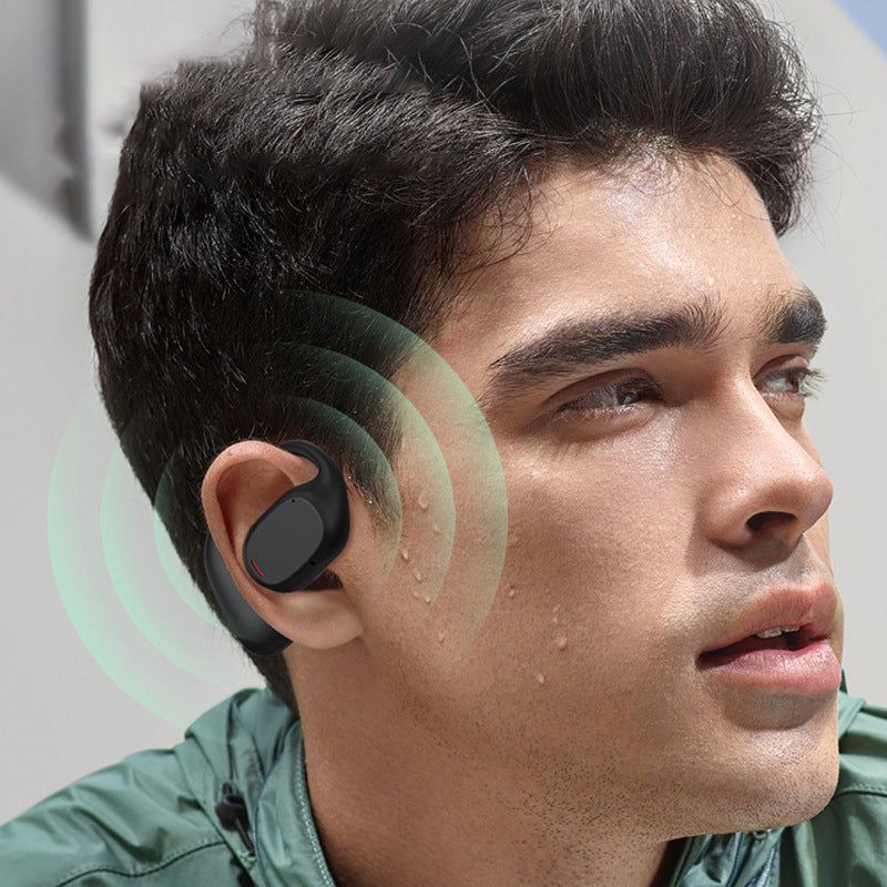 Unisex trådløse Bluetooth ørepropper for sport og frihet; komfortable og svettebestandige treningsørepropper.