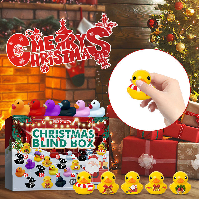 Adventskalenderen for barn: 24 forskjellige gummiender for timer med moro og vannleker.
