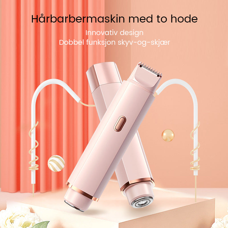 Presisjonsbarbermaskin for menn og kvinner, sikrer effektiv og skånsom barbering av ansikt og kropp.