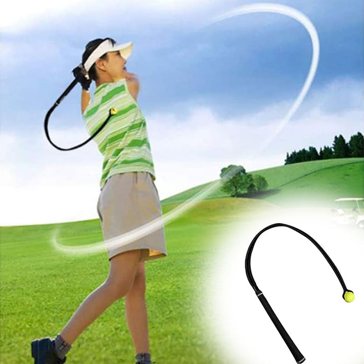 Utendørs golf svingtrener for effektiv golftrening. Øvingsutstyr som forbedrer teknikk for alle aldre.