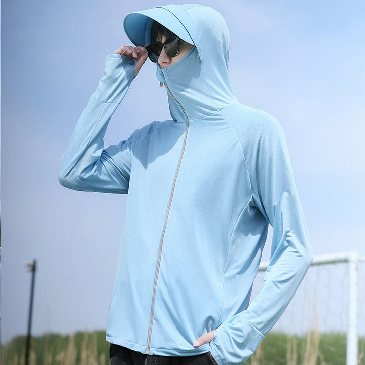 Utrolig lett og komfortabel unisex UV-jakke. Pustende for sommerdager med aktiv solbeskyttelse.