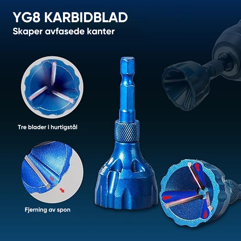 Essensielt avgradingsverktøy for mekanisk arbeid og DIY boltreparasjon, laget av robust tungstenkarbid.