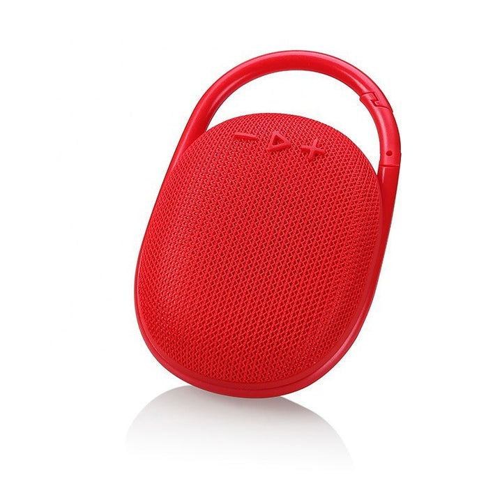 Kompakt bærbar høyttaler, robust, trådløs Bluetooth for eventyr og god lyd utendørs.