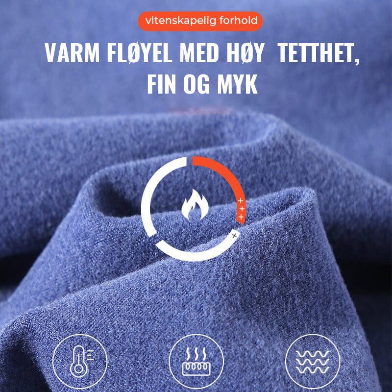 Figursydd dame leggings. Selvoppvarmende termobukse, ideell som varmt undertøy eller yogabukse i vinterkulden.