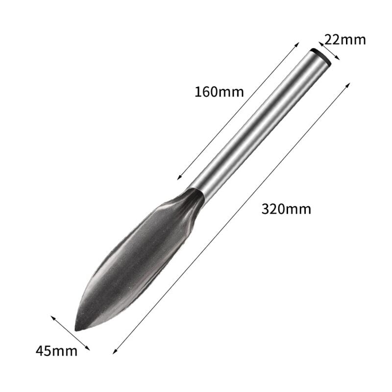 Håndspade for hagearbeid, rustfritt stål, lett å rengjøre og vedlikeholde.