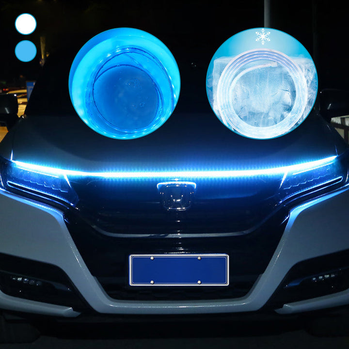 Dynamisk LED-stripe for bilpanser, forbedrer bilens utseende med stilig belysning.