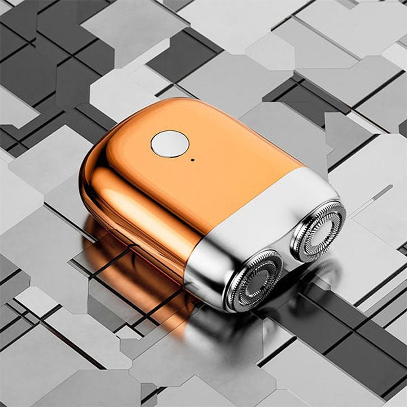 Vanntett og bærbar USB barbermaskin for menn. Oppladbar elektronikk for effektiv og komfortabel herrepleie.