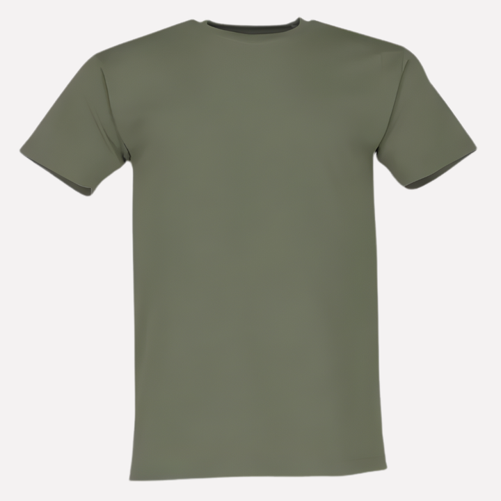 Herre crew neck t-skjorte i flerfarget mønster. Unik og komfortabel sommer mote.