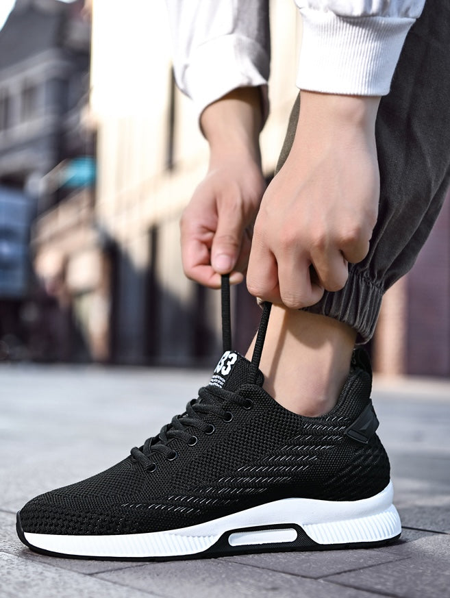 Stilige menns sneakers, 6 cm høydeøkning, moderne casual herresko.
