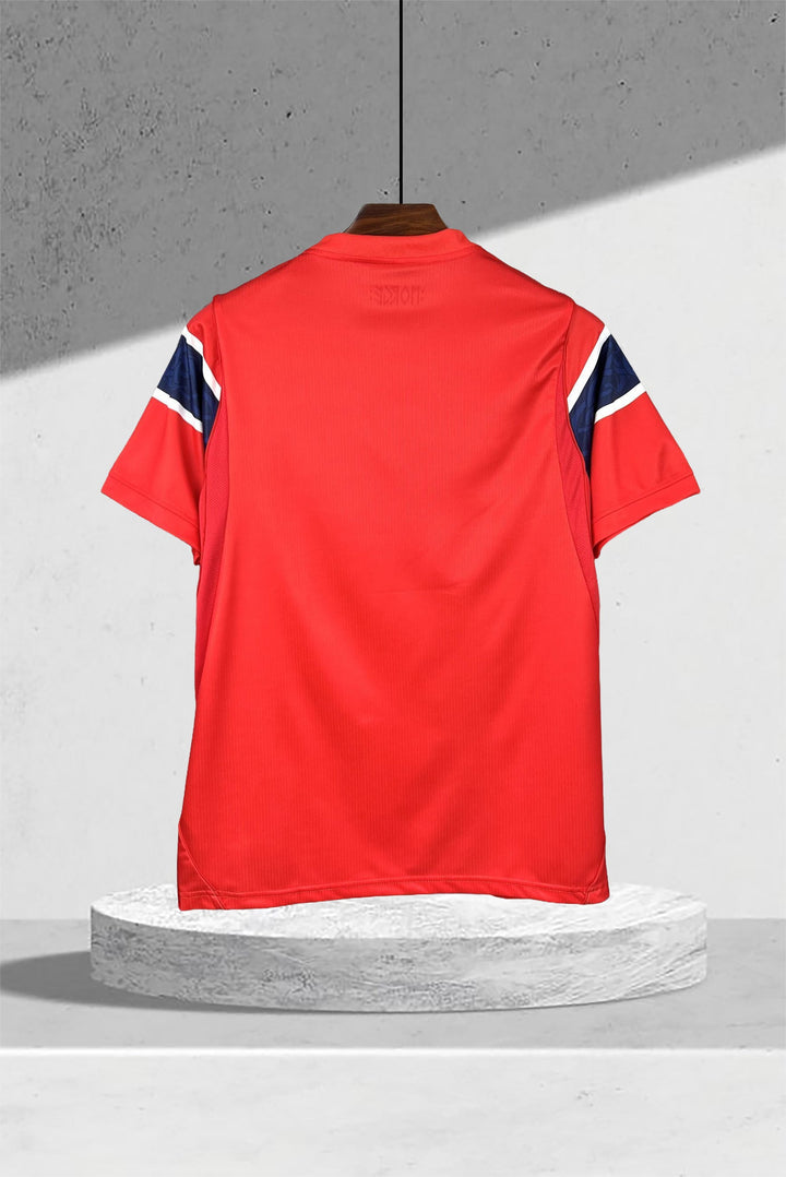 Norge unisex fotballdrakt for VM 2026. Autentisk norsk landslagsdrakt i rød for fotballsupportere.