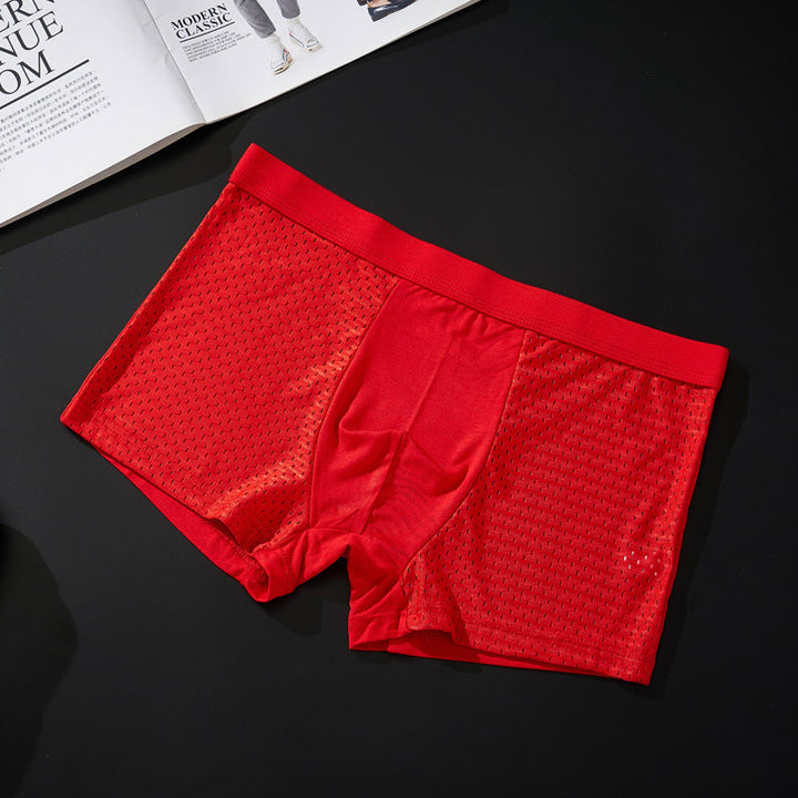 Fukttransporterende stretch boxer for menn; holder deg sval, tørr og fresh for hverdagsbruk.