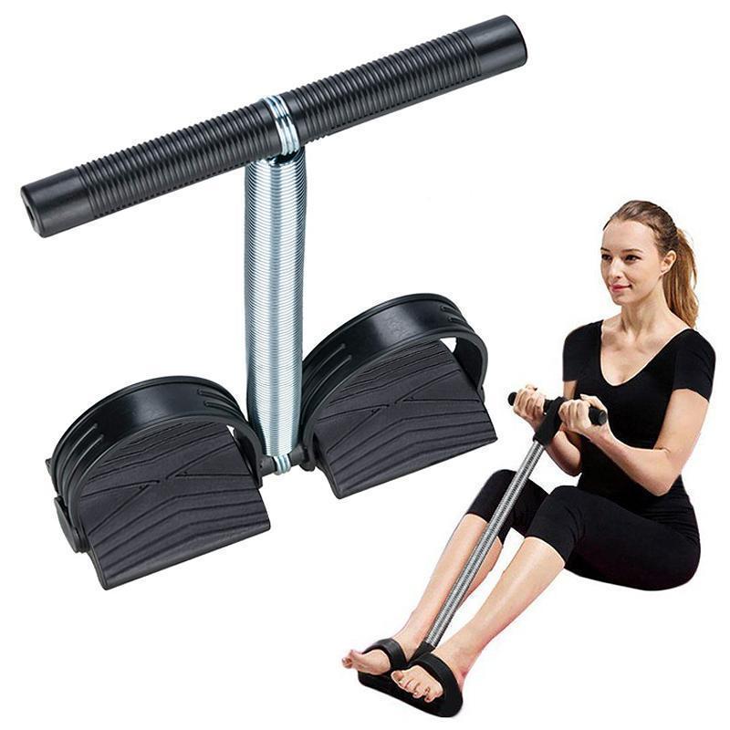 Kompakt ben- og magetrener for effektiv hjemmetrening og styrketrening, perfekt for hele kroppen.