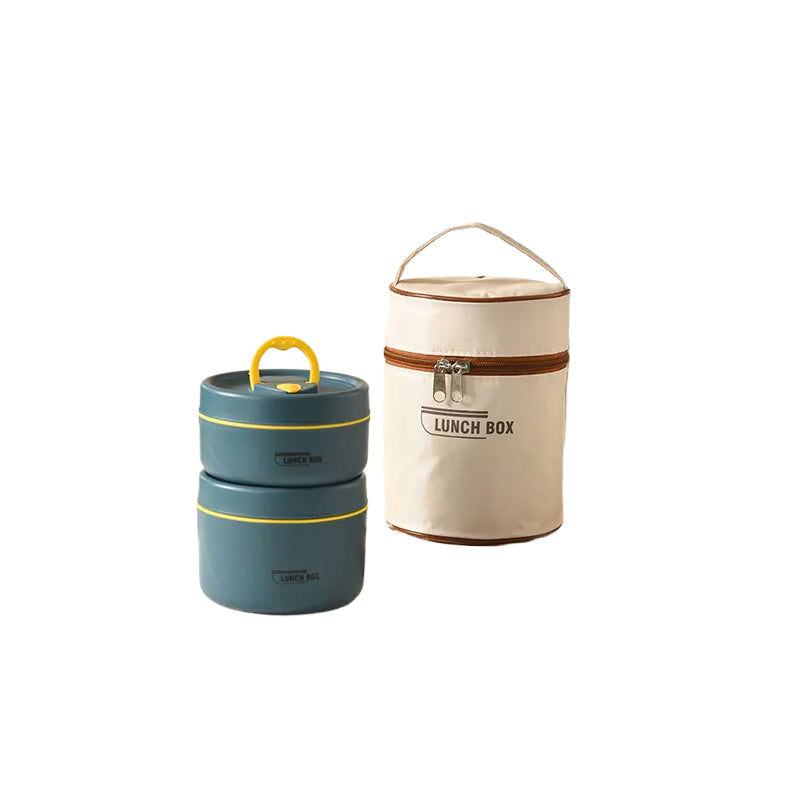 Unisex designet matboks i rustfritt stål, ideell for hverdagsbruk.