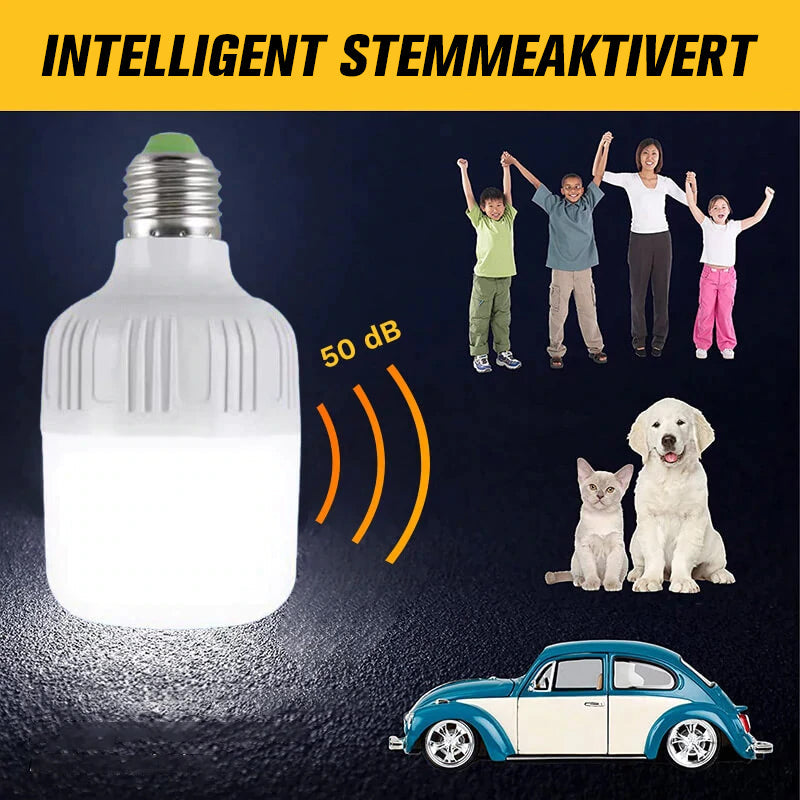 Innendørs LED-lampe med bevegelsessensor, gir smart og automatisk lys for gang og trapper, øker sikkerheten.