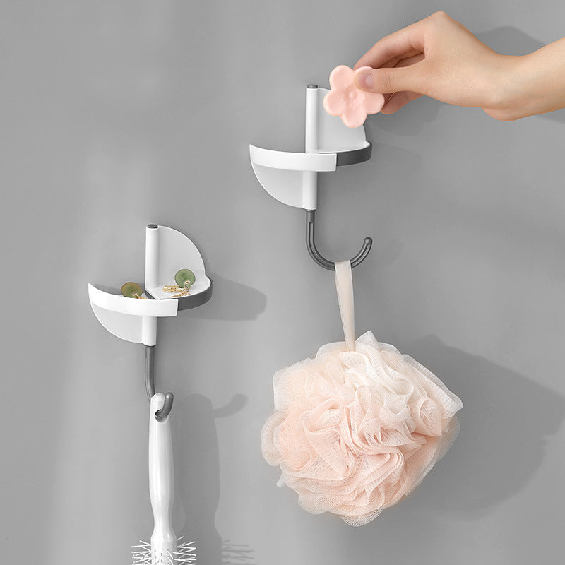Praktisk selvklebende krok til kjøkken og bad, minimalistisk design for smart organisering.