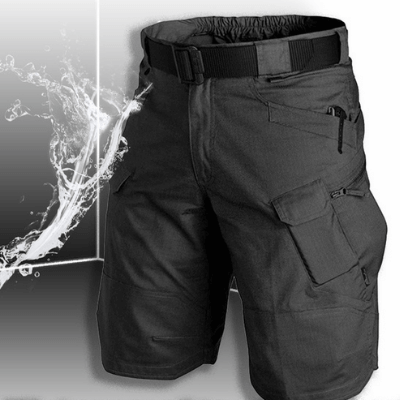 Fritidsshorts for herre, vanntett og komfortabel for sommeren. Perfekt for avslappede utendørs dager.