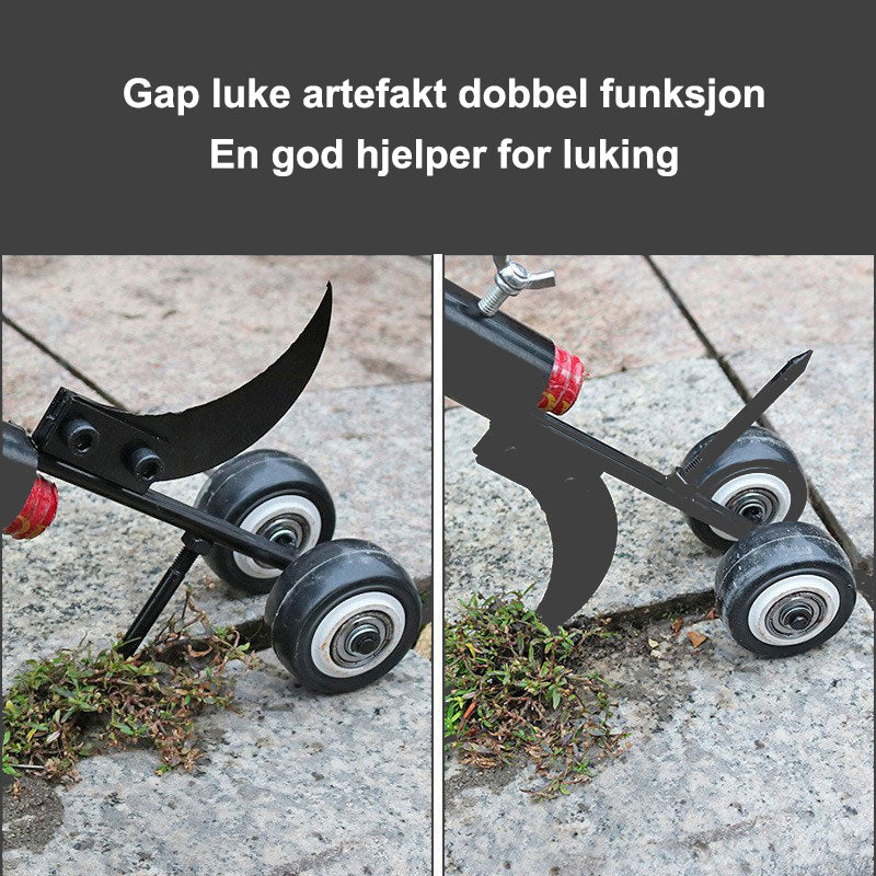 Spar tid med dette universale lukehodet. Gjør luking og hagearbeid mer effektivt og mindre slitsomt.