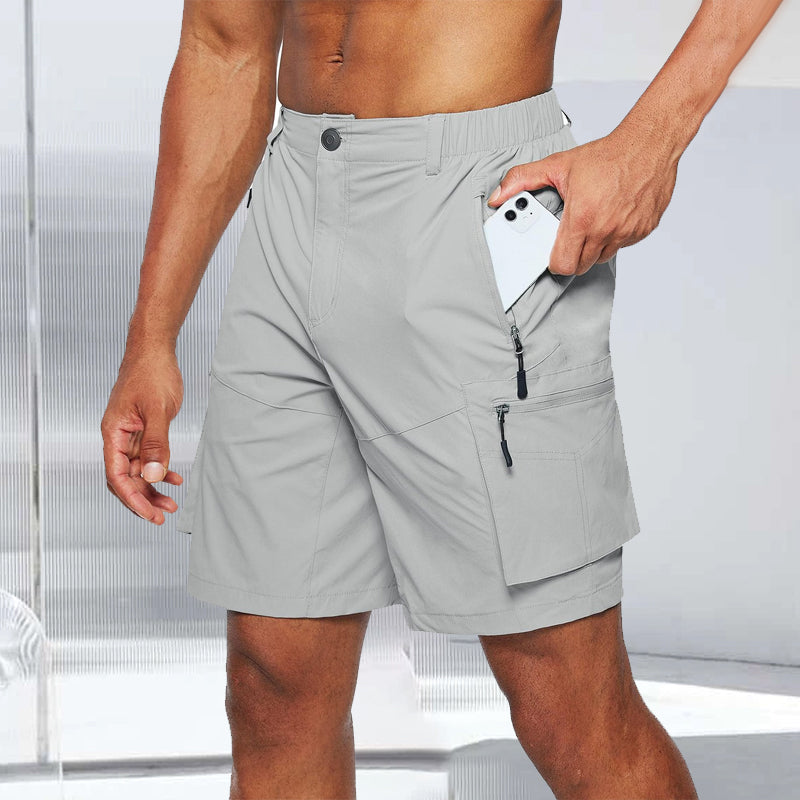 Komfortable og hurtigtørkende menns utendørs shorts for alle sommerens eventyr.
