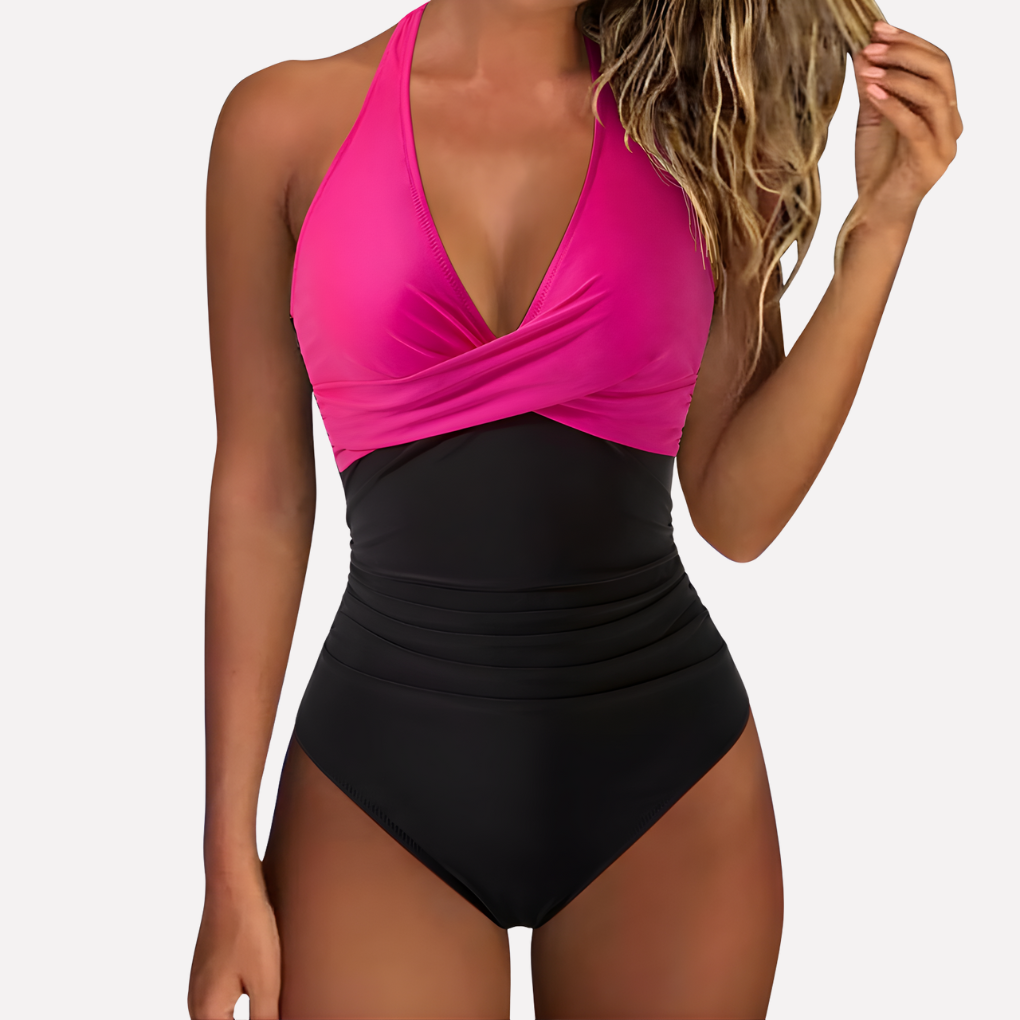 Dame badetøy med lett figurforming, komfortabelt for sommer og vannsport.