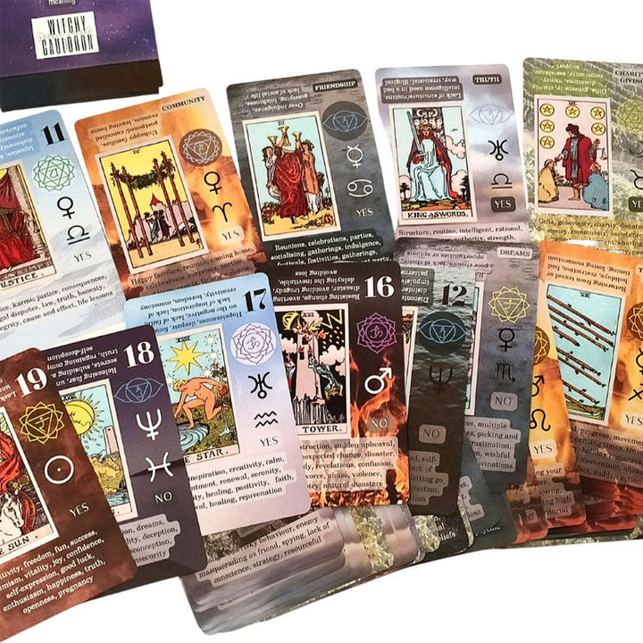 Bilde av intuitive tarotkort for nybegynnere, perfekt for selvhjelp og veiledning.