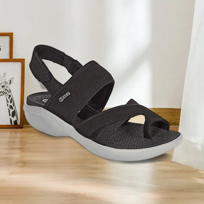 Komfortabel sommersandal for kvinner, vaskbar og slitesterk, ideell for hverdagsbruk og fritidsaktiviteter.