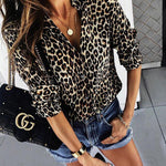 Aprikos Leopard Trykk